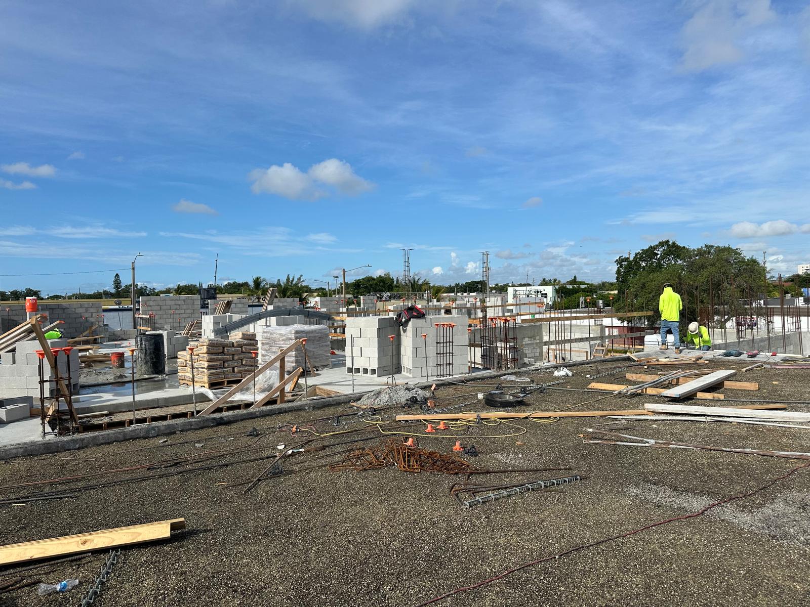 Roof Deck Pour