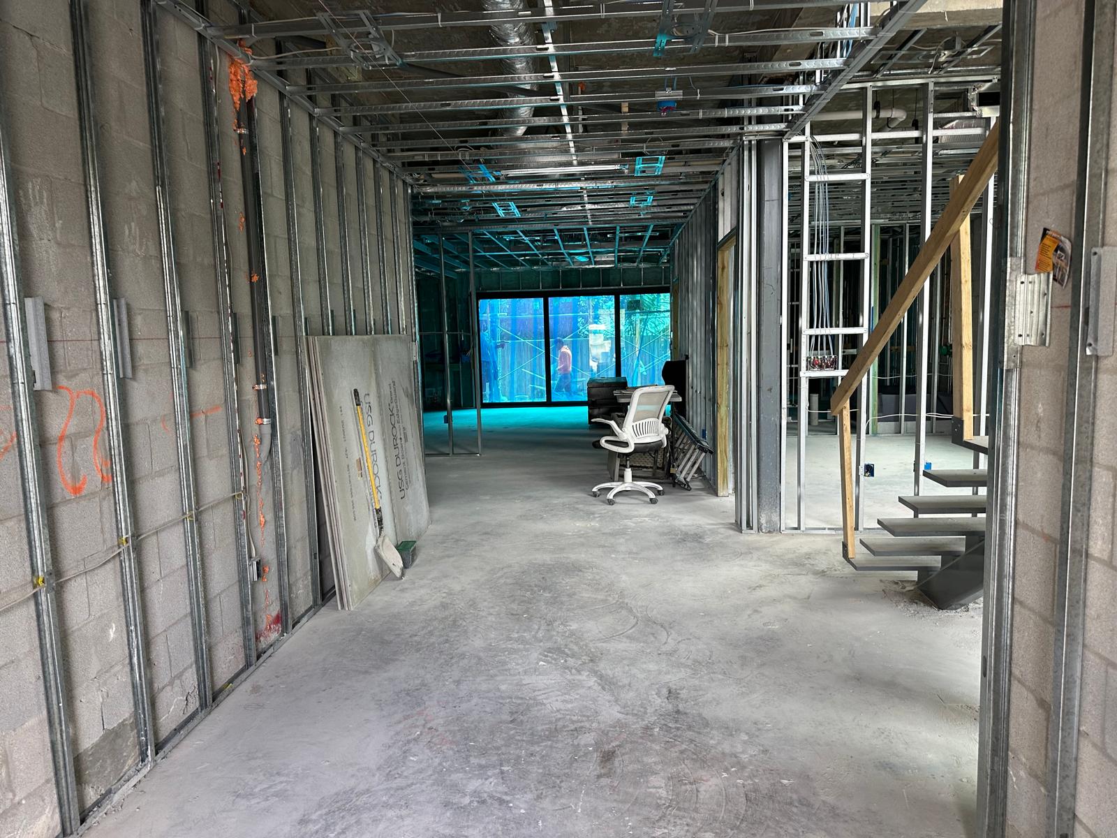 Interior Steel Framing