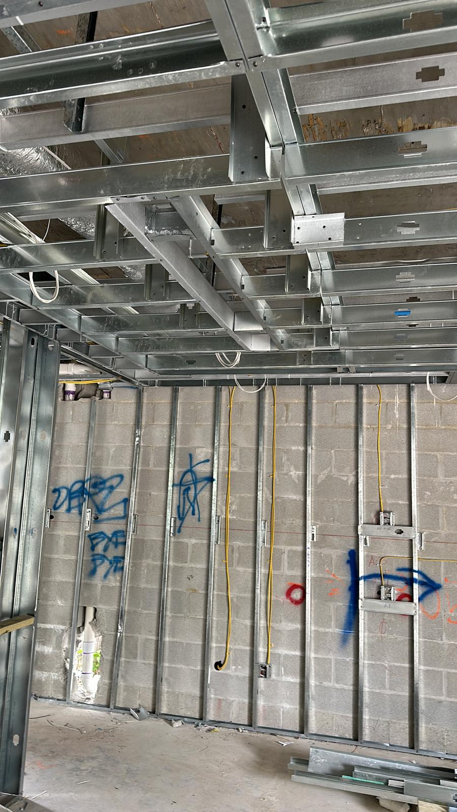 MEP corridor installation