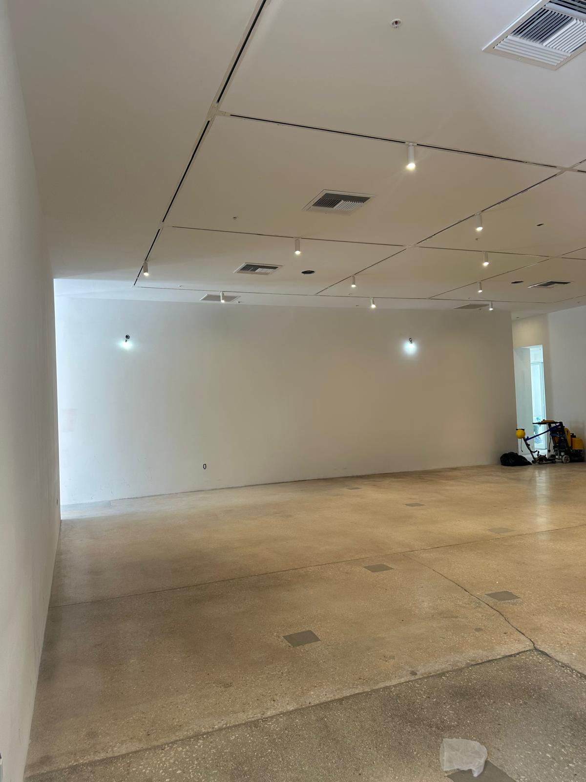 Gallery interior wide view